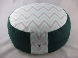 Meditationskissen Medium Pinie/ Chevron Minty